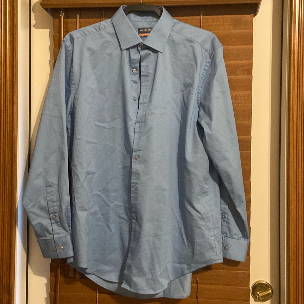 Light blue button down dress shirt